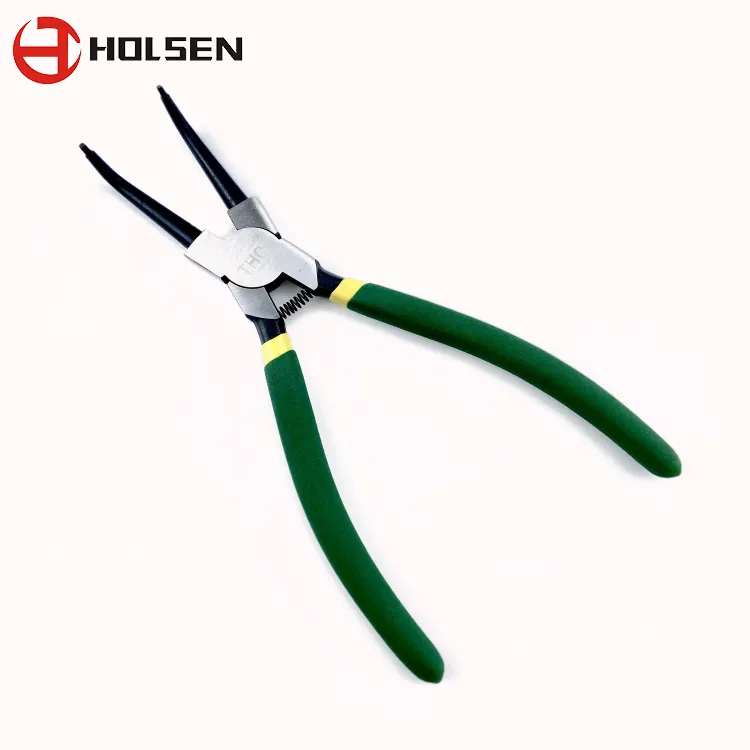 HOLSEN Kualitas Tinggi Terbaik Jual Hand Tools Circlip Lurus Karbon Steel Plier Menjepit Tang