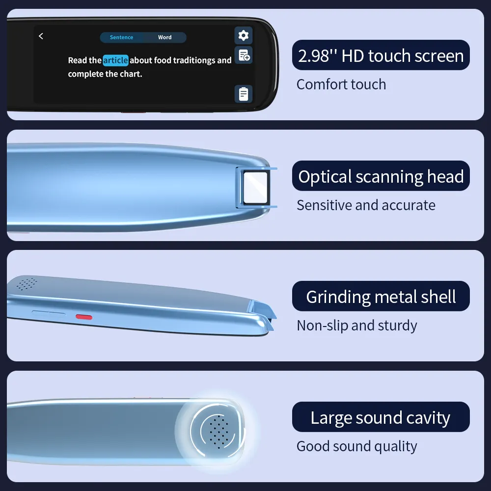 NEWYES-قلم مترجم ذكي للأطفال, جهاز محمول للأطفال تعلم اللغة والترجمة ، سعر المصنع