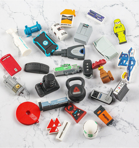 坚持字符形状Flash笔式驱动器定制Logo设计高速usb 3.0定制2D卡通Usb 2.0 PVC定制 - Product Image 2