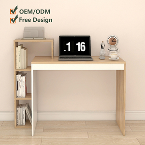 Semplice forma con custodia per libri home scrivanie per ufficio in legno mobili studio tavolo per computer - Product Image 1