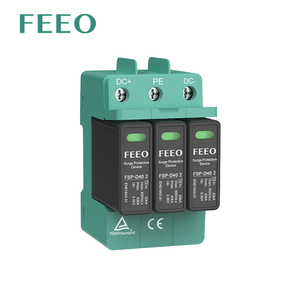 Feeo DC 60ka 3 Phase SPD Surge Protector Solar System Surge Protection Device 1000v