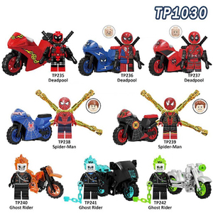 ตัวต่อ TP235-242 TP1030สำหรับเด็ก, ตัวต่อประตูนักรบผีที่ตายแล้วเกมเกรย์ตัวละครในภาพยนตร์บล็อกขนาดเล็ก - Product Image 6