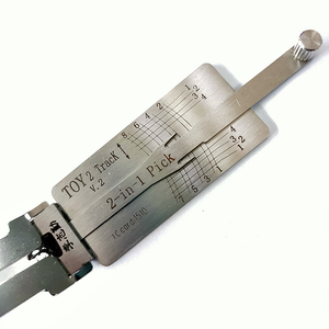 鍵屋ツールLishi HU87で2 1オートロックピックとキーデコーダツール - Product Image 4