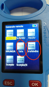 Blue Lonsdor KH100 Remote Maker Schlüssel programmierer Online-Update Unterstützt indische TATA Mahindra Maruti Schlüssel programmier maschine - Product Image 6