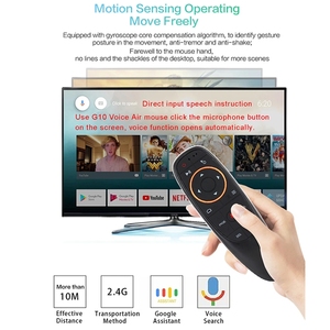 Hot 2.4G codice di apprendimento vocale 3 assi G10s Air Mouse telecomando uso universale per Android Box - Product Image 5