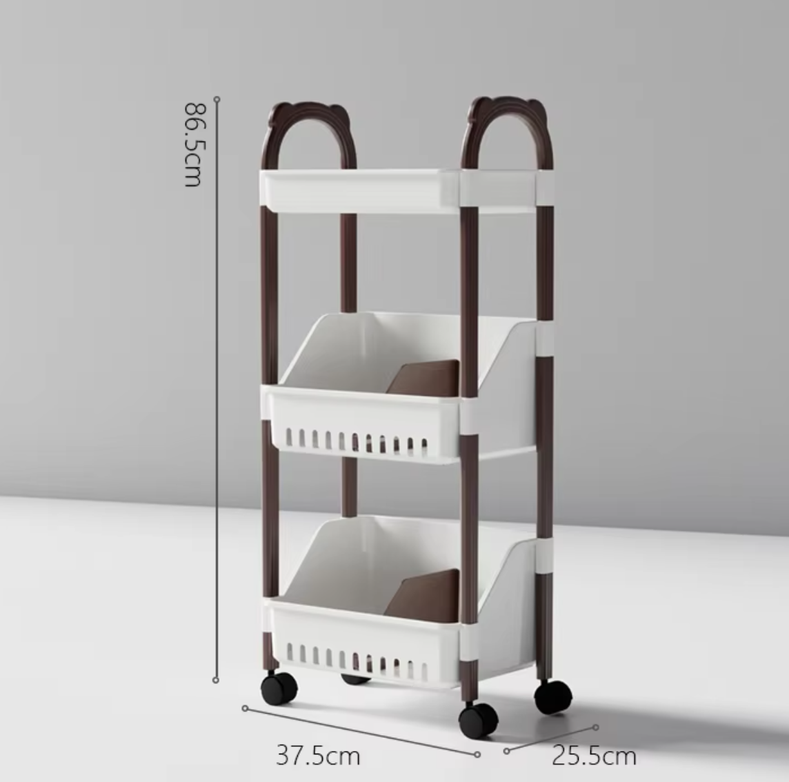 Marron + crème 3 couches