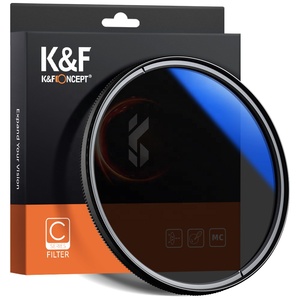 K & F Concept Cámara CPL filtro azul Multi recubierto Circular polarizador filtro de vidrio - Product Image 1