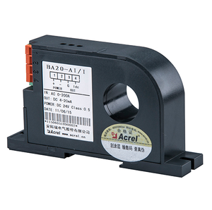 Ac Split Type Current <strong>Transducer</strong> with DC0-5V <strong>Output</strong> BA 0~(8~50)A Ac Din Rail Current Input <strong>Transducer</strong> with 0-600A Input - Product Image 1