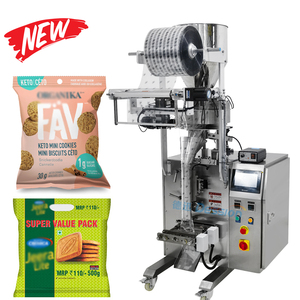 Chất lượng cao tự động nhỏ <span class=keywords><strong>Cookie</strong></span> Gói máy đóng gói Mini Biscuit Snack túi bao bì niêm phong máy - Product Image 1