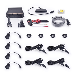 Sistema de sensor de aparcamiento de 24V, sistema de marcha atrás de vehículos pesados de 4 sensores con pantalla LED - Product Image 1