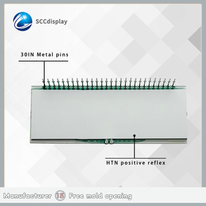 Factory Custom Electric Meter <strong>LCD</strong> <strong>Display</strong> Module Cheap Price SJXDHG001013 HTN Segment <strong>Displays</strong> Screen 7 Monochrome Segment <strong>LCD</strong> - Product Image 2