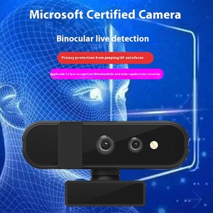 การจดจำใบหน้าปลดล็อก Win10/11การสนทนาทางวิดีโอมีการรับประกัน1ปีพื้นที่จัดเก็บระบบคลาวด์ Windows เว็บแคมกล้อง Hello MINI - Product Image 5