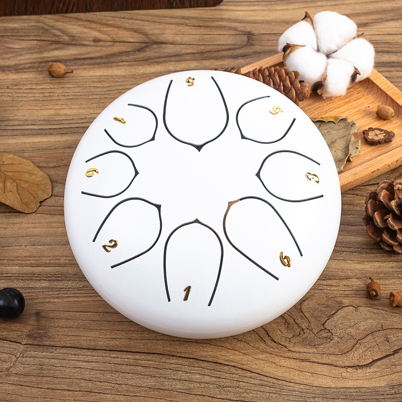 6 inch 8 tone (five tone scale tone) moonlight white