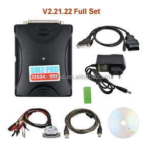 2024 SM2 PRO J2534 v2.22.22VCI kompletter Satz 69 IN1 Dongle Module V1.21 ECU Programmierer Lesen und Schreiben EEPROM FLASH BENCH Tool 12V/24V