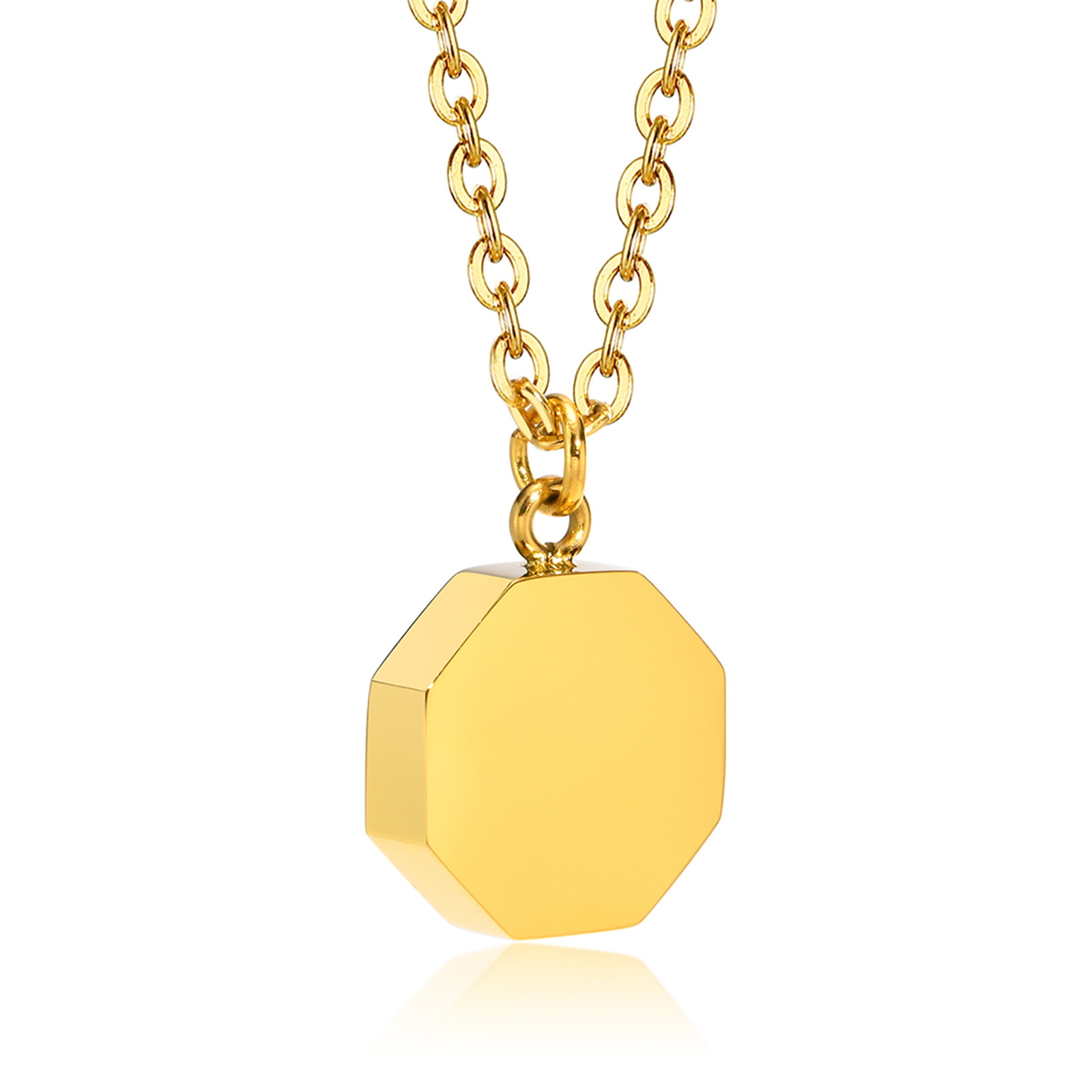 With chain (1)