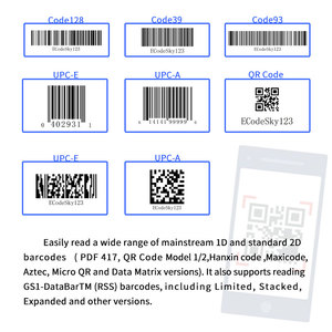 Arduino Barcode Scanner Fabrik ECodeSky EMT6431C RS232 Feste Barcode Scanner QR Code Scanner für Kiosk - Product Image 3