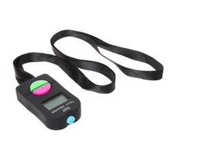 Portable 0-9999 Seconds Digital Electronic Hand Tally Head Counter Clicker with LCD Screen for Bouncer Crowd Sport Golf - Product Image 6
