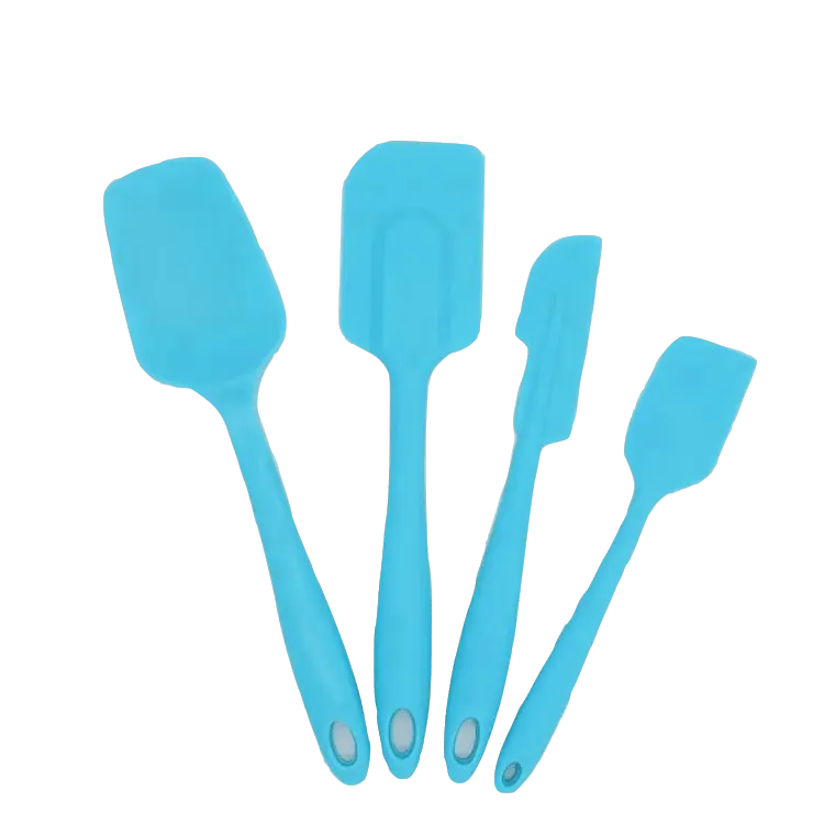 Espátula de silicona de alta calidad, juego de cuchara para cocina, utensilios para hornear