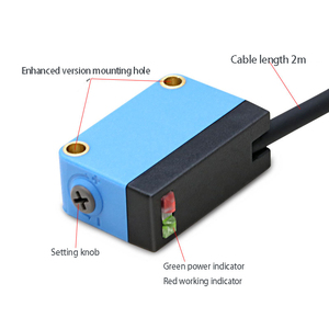 El sensor del interruptor detecta el sensor de fotoelectricidad de reflexión difusa de gran área del objeto de malla de la placa de circuito Luz en forma de barra de KGS-19 - Product Image 3