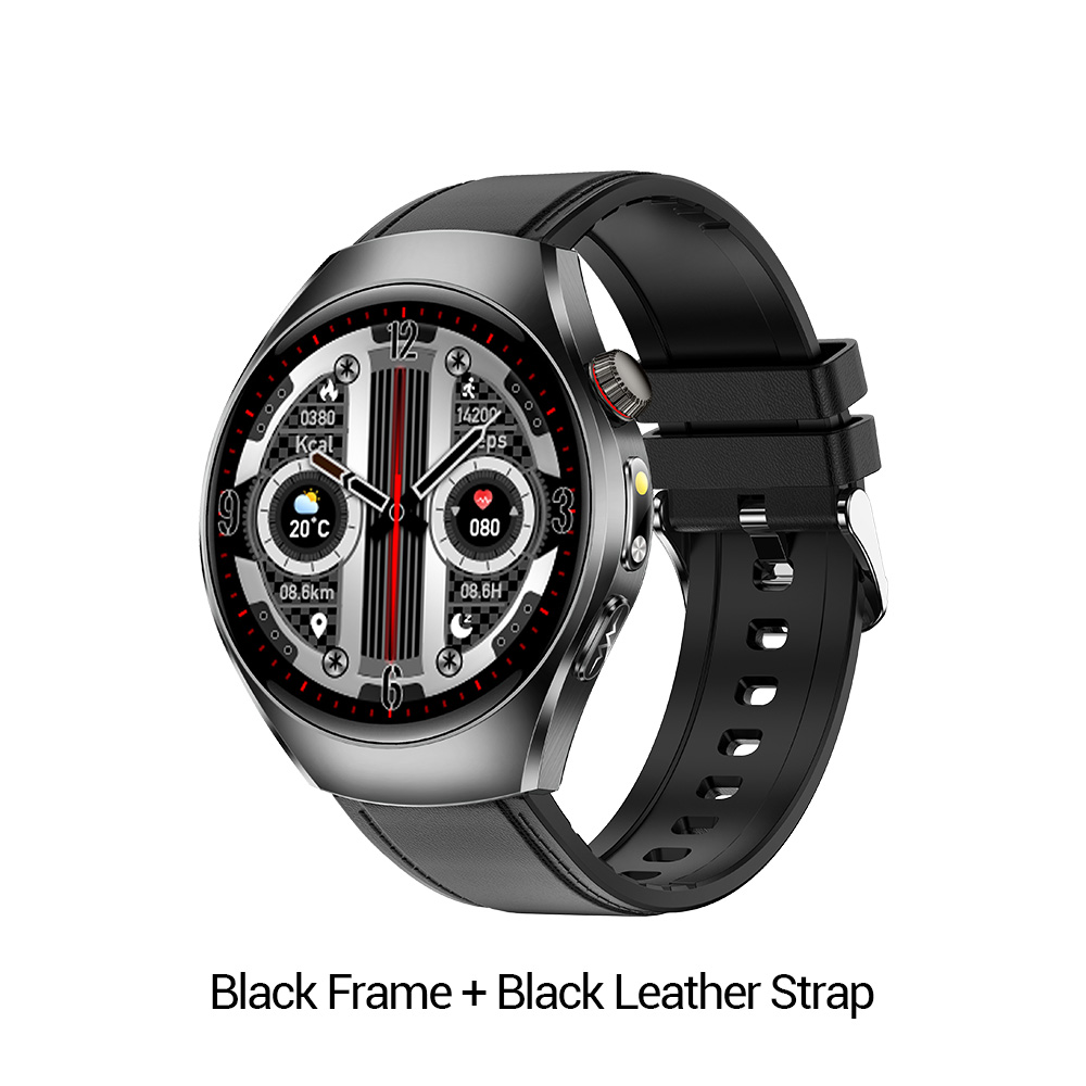 Bracelet en cuir noir