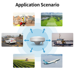 <strong>Quard</strong>-Star Full Band GNSS Antenna GPS GLONASS BeiDou Galileo Self-driving Vehicle Tracking Antennas RTK System Antenna - Product Image 6