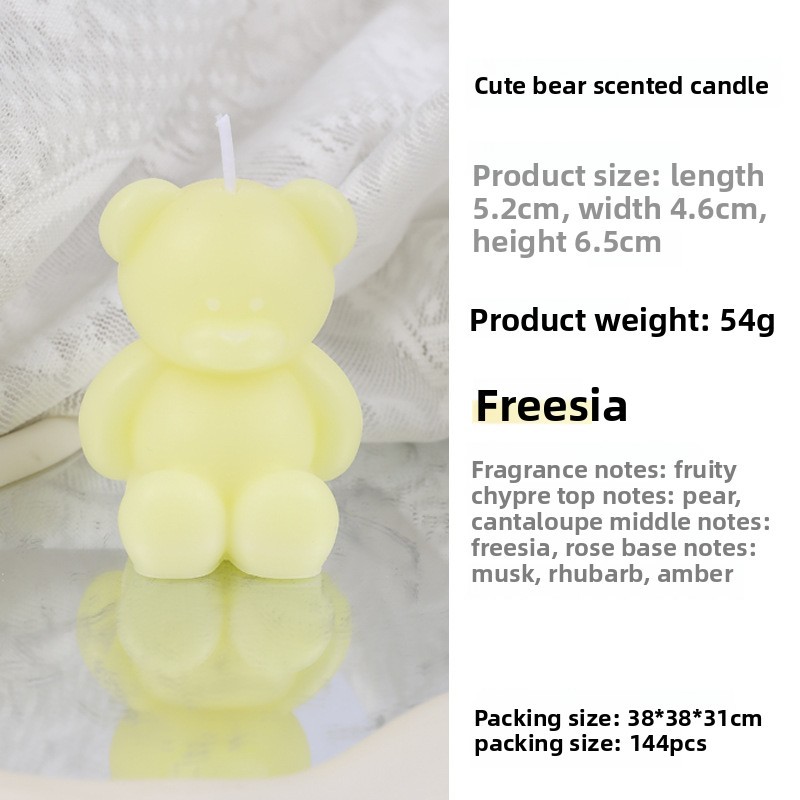Cute bear light yellow