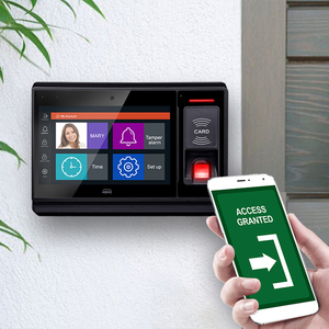 7 Inch Android NFC RFID Smart Card <strong>Reader</strong> <strong>QR</strong> <strong>Code</strong> Biometric Attendance Record API WIFI Access Control System - Product Image 4