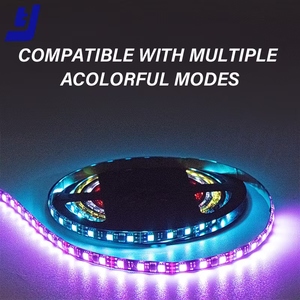 Fabrika ws2812b led şerit kontrol ws2812b bireysel adresli rgbic led şerit açık led uzun şerit güneş için - Product Image 2