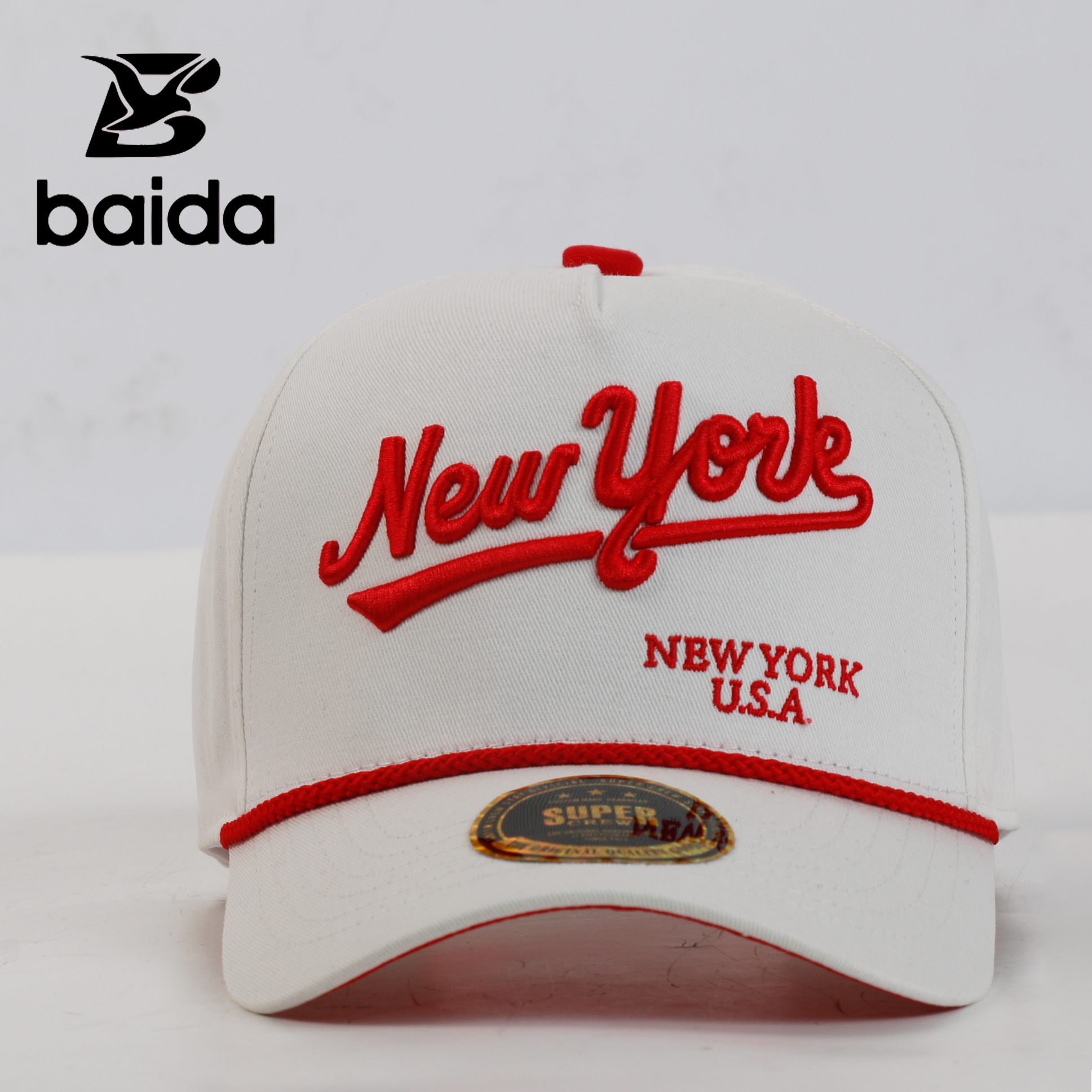 New York Camel et rouge