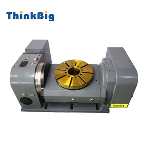 Machine Tools Accessories 350mm Diameter 5th 5 <strong>Axis</strong> Tilting Indexing Cam Rotary <strong>Table</strong> for CNC Lathe - Product Image 2