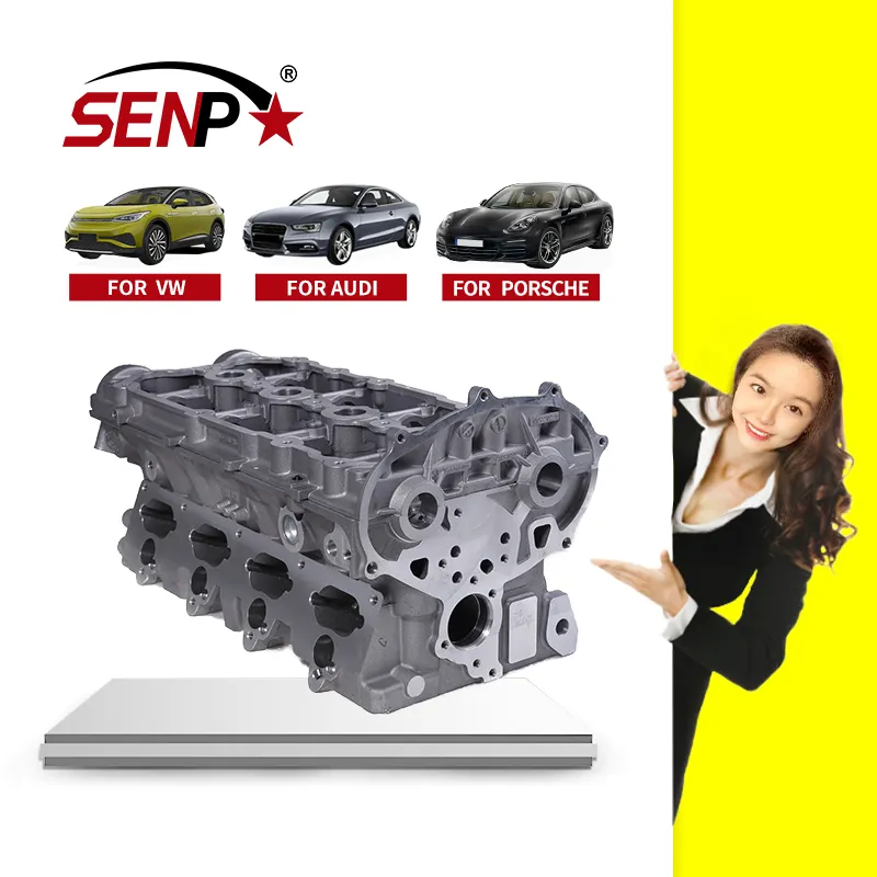 SENP Hot Sale Germany Auto Engine Car Parts For VW Jetta AUDI A4 2.0T Engine Cylinder Head Assembly BPG BWT BPY 06D103351D