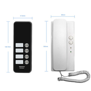 433MHz Wireless Audio <strong>Intercom</strong> with Display Screen Handheld Plastic <strong>Intercoms</strong> for Home Use One to More Audio Connections - Product Image 1