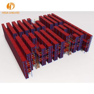 Multi Level Design Warehouse Lagers tahl Q235B Mezzanine-Boden regals ysteme - Product Image 1