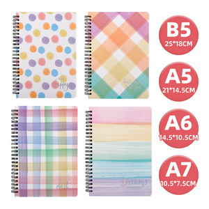 批发A5活页笔记本高外观水平印刷线圈日记学生记事本 - Product Image 3