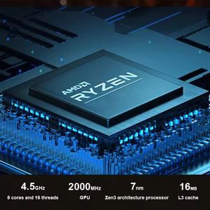 2024 GenMachine AMD R7 7730U Mini PC 8 Cores 16 Threads DDR4 RAM HDD for Gaming Multiple Languages Win 10/11 Operating <strong>System</strong> - Product Image 5