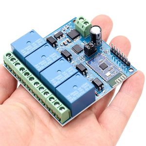 12V 4CH Fernbedienung schalter Relais modul für Android Mobile Motor LED Licht DIY Electronic Kit - Product Image 5