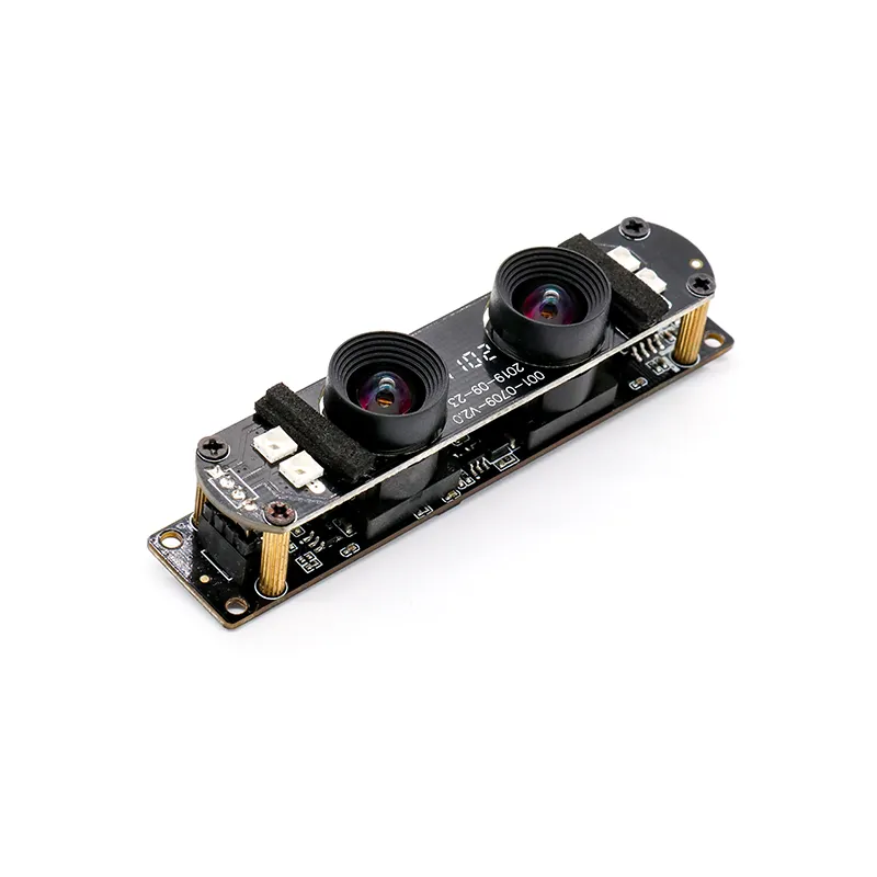 Nuovo arrivo 2.0MP Stereo 3D Webcam 1920 X1080 Dual Lens USB Camera Module Mini Camera Indoor Camera Full HD Face Recognition