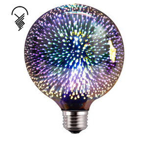 Hot Sale Colorful Fancy 3d Firework Bulb <strong>Light</strong> for Hotel Home Room Decoration - Product Image 3