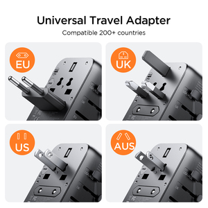 JOYROOM Super Mini PD <strong>17W</strong> Gan Fast Charge USB C Wall Adapter Double-Fuse Protection Universal Plug Laptop Travel <strong>Charger</strong> - Product Image 2