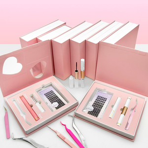 ขายส่งปรับแต่งDiy Cluster Lashesฉลากส่วนตัวC D Curlส่วนPre-CutชุดขนตาขนตาDIYคลัสเตอร์ขนตาชุด - Product Image 6