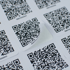 Simple <strong>QR</strong> <strong>Code</strong> Sticker Waterproof and Strong Adhesive for Small Business - Product Image 1
