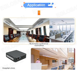 คอร์ i5 10th เจนเนอเรชั่น i7 10210U 10510U DDR4กราฟิก UHD M.2 SSD Dual Band WiFi VESA Mount Win 10 Pro Gaming PC มินิพีซี - Product Image 3