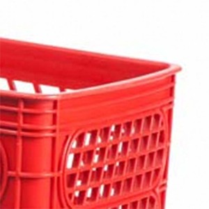 Supermarkt Kwaliteit 100l Winkelwagen Met Wielen Goede Kwaliteit Kunststof Materiaal - Product Image 5