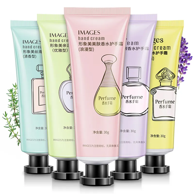 Immagini OEM private label multi fragrance beauty natural whitening organic vegan anti chapped hand cream