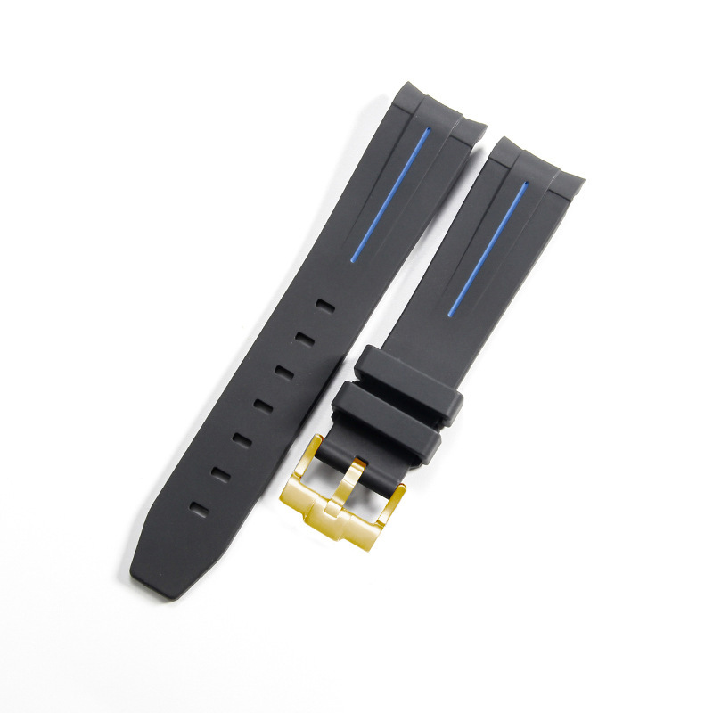 Black and blue - golden buckle -K14