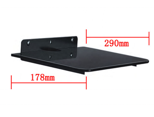Ekonomi set üstü kutusu destek cam raf DVD duvar montajı - Product Image 5