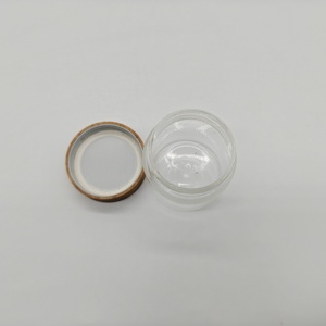 食品保存容器ガラスボトル,タイプフラット形状耐熱ガラス容器コルクシール付き - Product Image 2