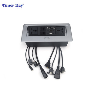 Toma de corriente múltiple oculta, toma de corriente USB con cable - Product Image 3