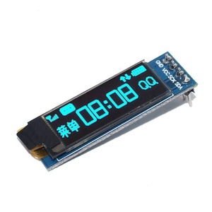 0.91 pollici OLED modulo 0.91 "bianco/blu OLED 128X32 OLED Display LCD A LED del Modulo 0.91" IIC di Comunicare per ardunio - Product Image 1