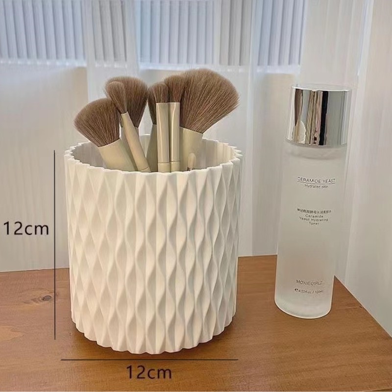 Cylindre de stockage rotatif blanc (1 pièce)